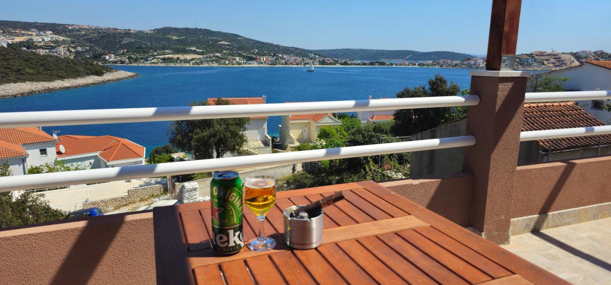 Apartman Darko Rogoznica  Esterno foto